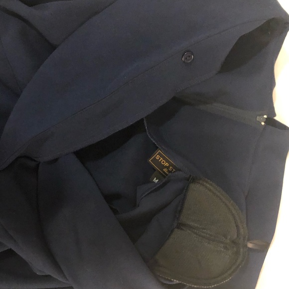 Navy Stop staring wiggle dress - Picture 7 of 8